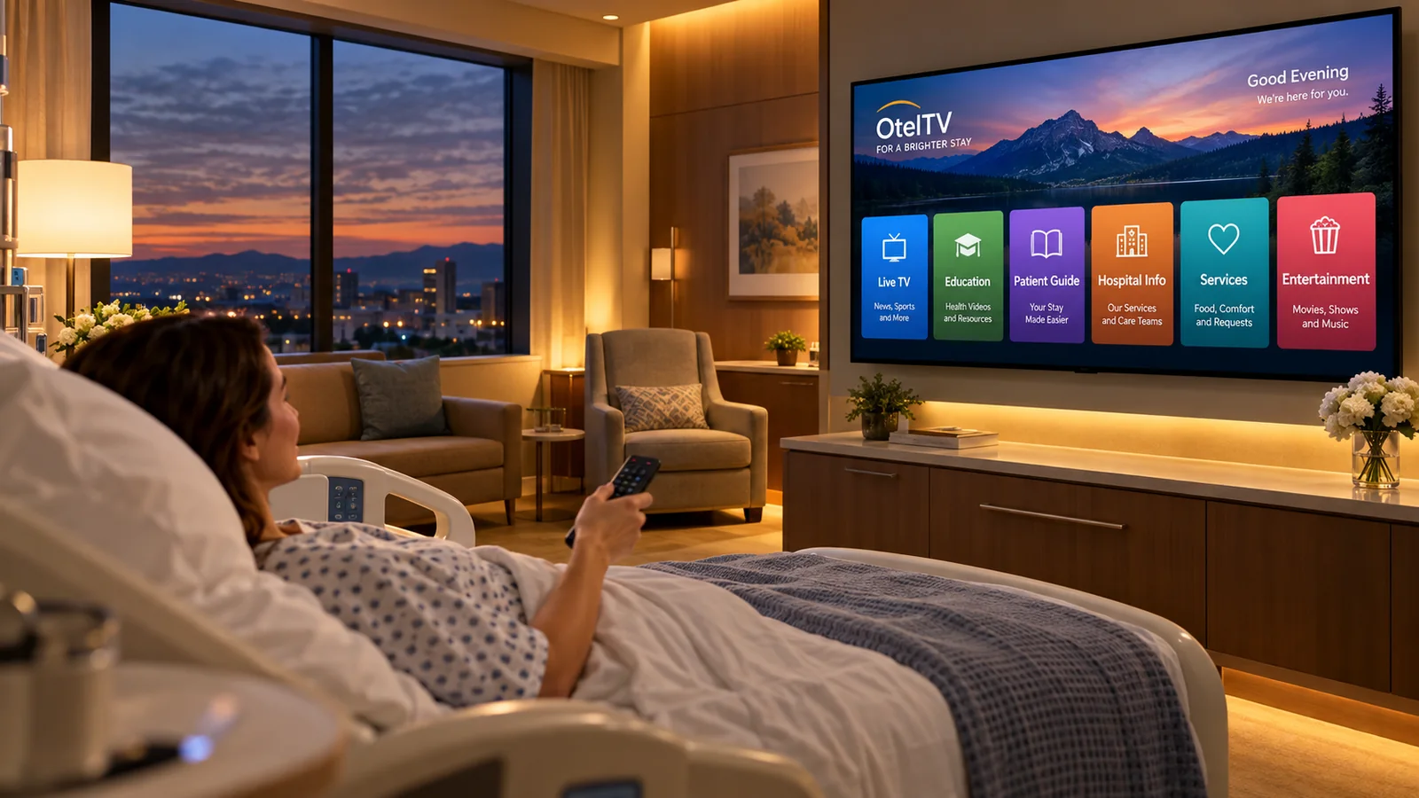 Stayivo hospital patient room solution - 2